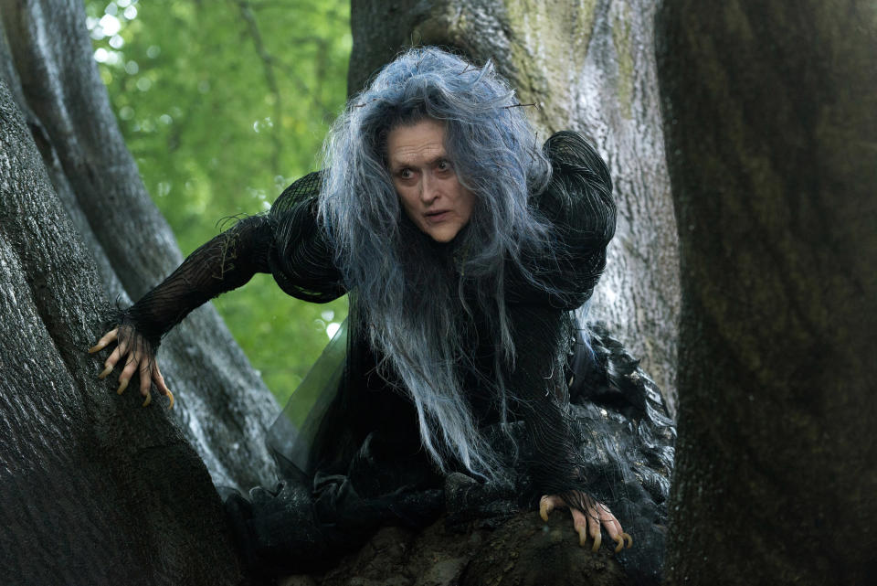 Streep fue nominada a un Oscar como mejor actriz de reparto. (AP Foto/Disney Enterprises, Inc., Peter Mountain)