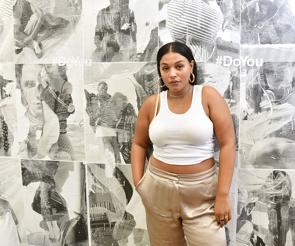 This plus-size model revealed why she got naked in Glossier’s new ad campaign