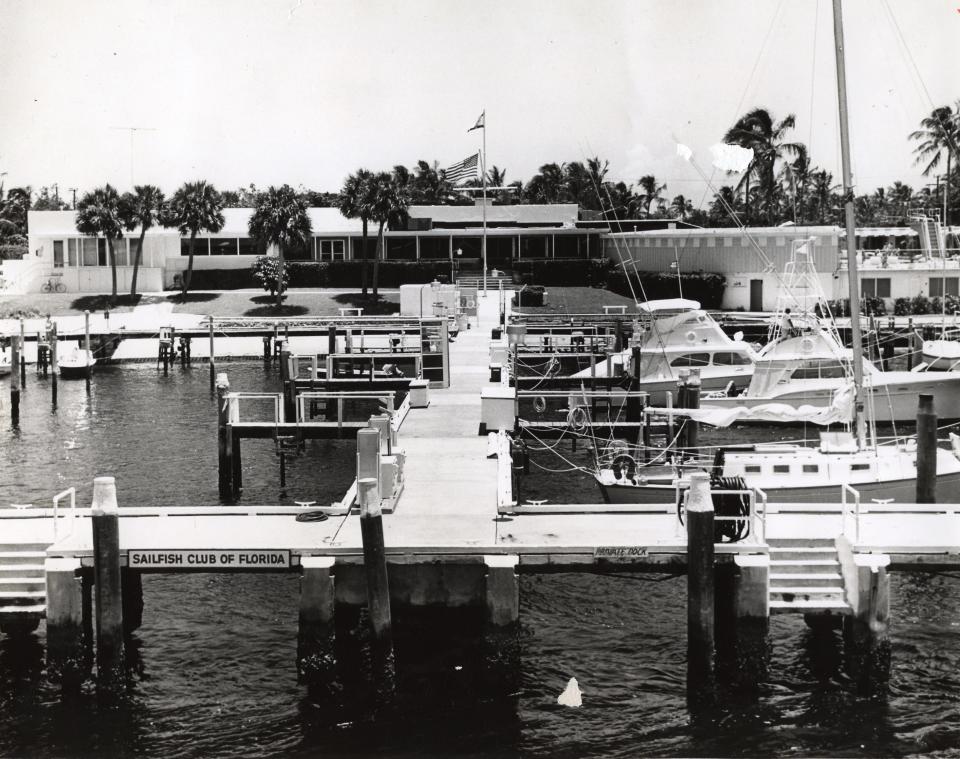 The Sailfish Club in 1968.