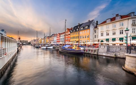 Copenhagen's photogenic harbour