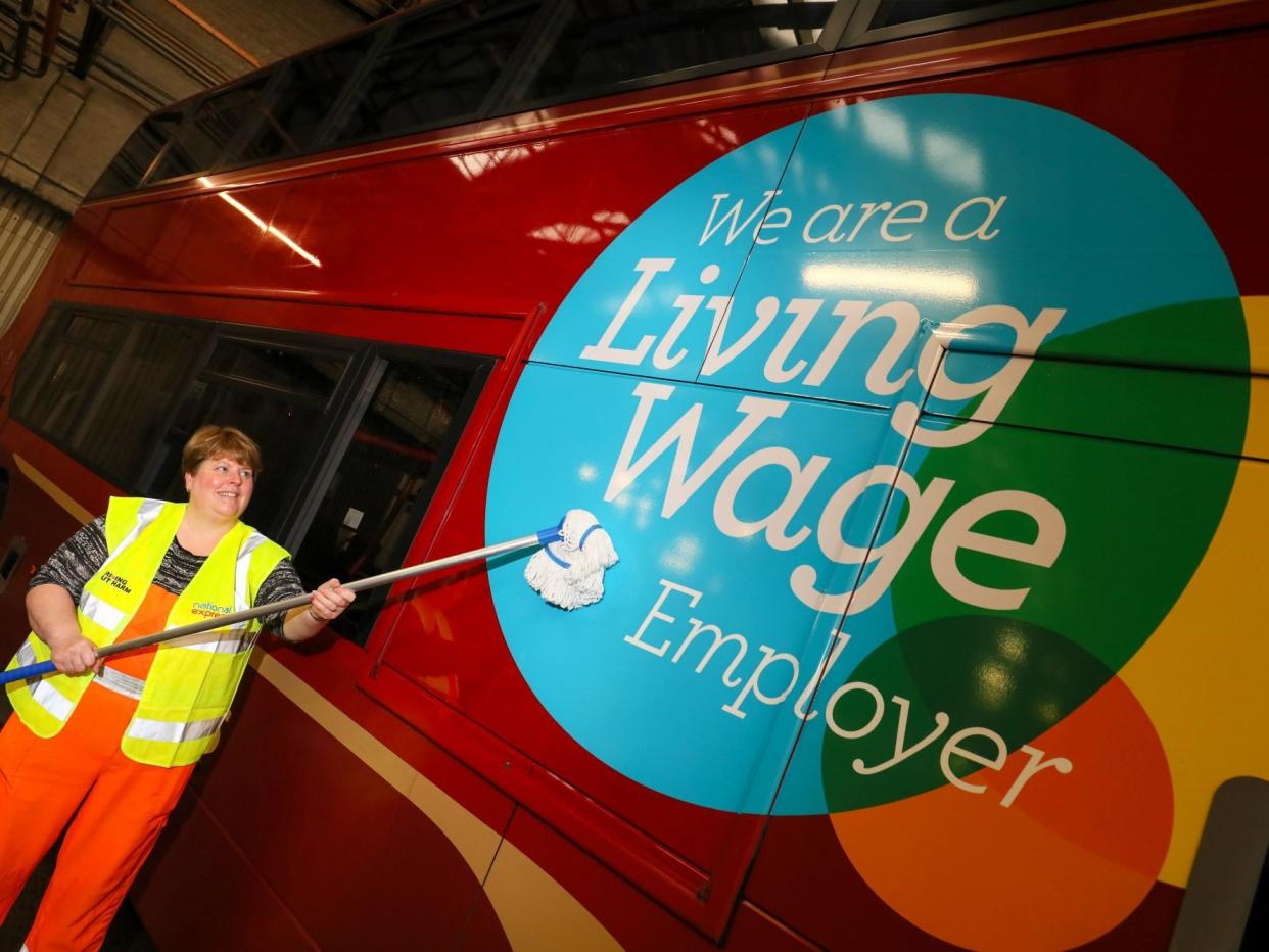 The Living Wage Foundation raised their suggested minimum rates of pay to keep up with the surging cost of living: Shaun Fellows, Shine Pix Ltd