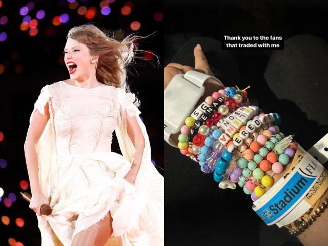 Why are Taylor Swift fans trading friendship bracelets at the Eras