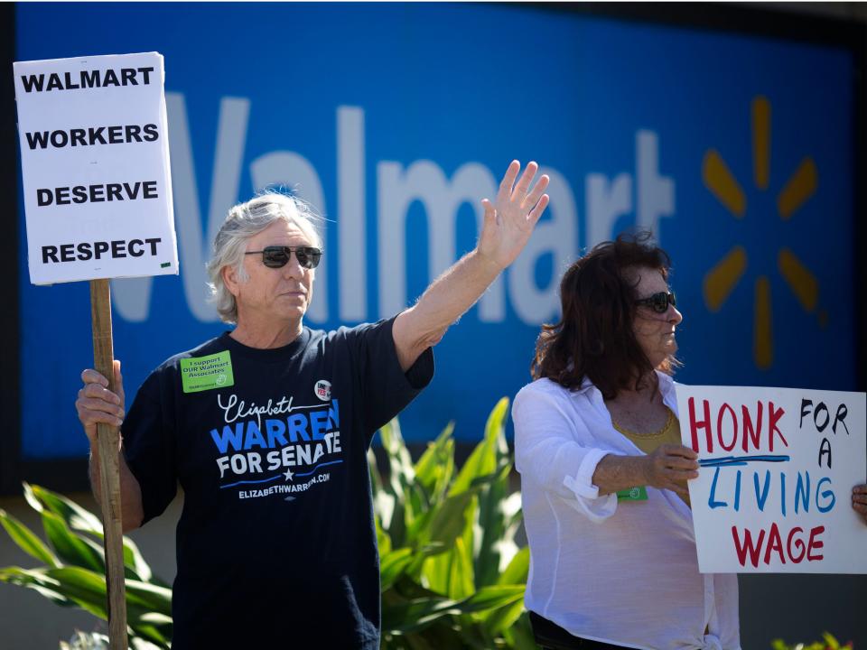 Walmart protest florida
