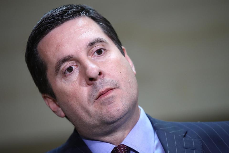 House intelligence chairman Devin Nunes said he believed the surveillance to be legally collected: Getty