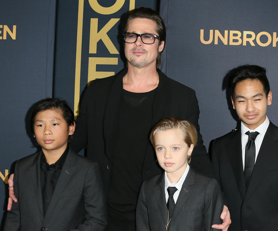 At the 
 Unbroken premiere