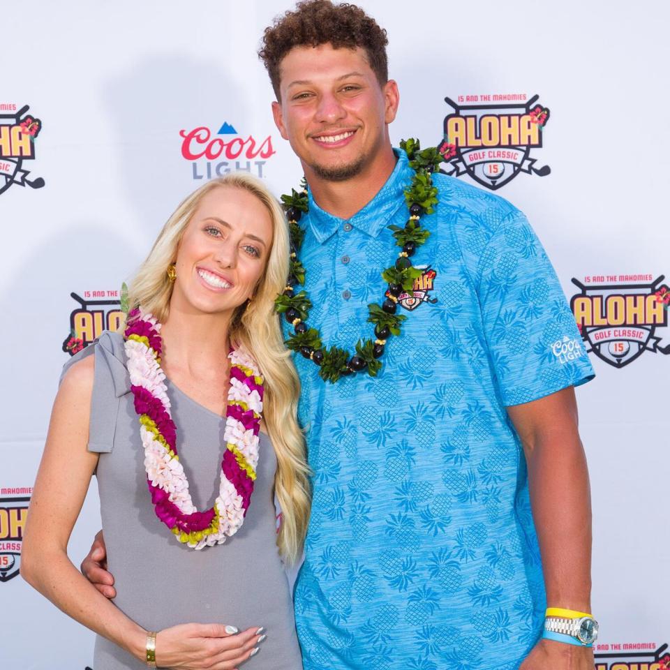 Brittany Mahomes; Patrick Mahomes