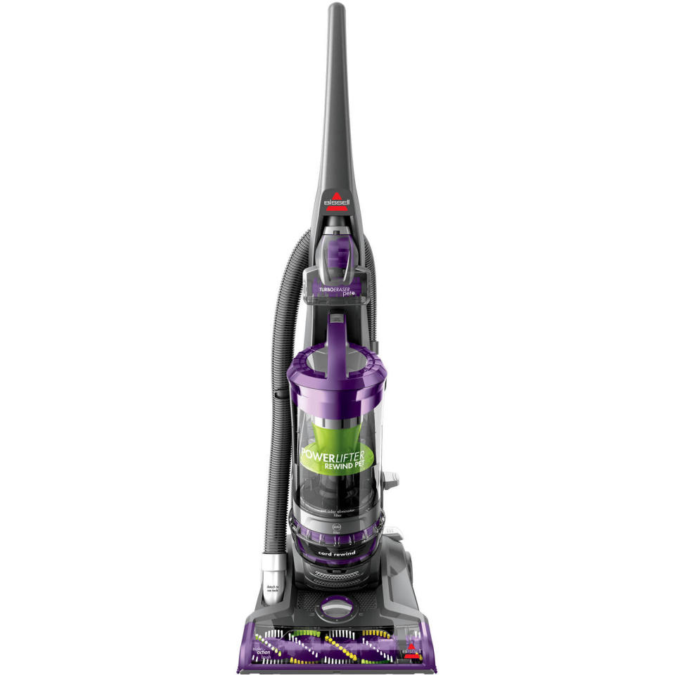 Bissell PowerLifter Pet Rewind Bagless Upright Cleaner (Photo: Walmart)