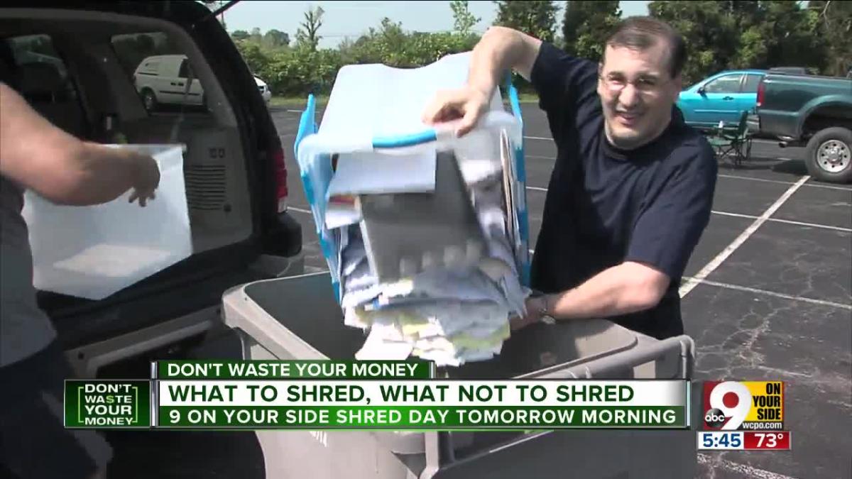 9 On Your Side Shred Day Saturday What to know