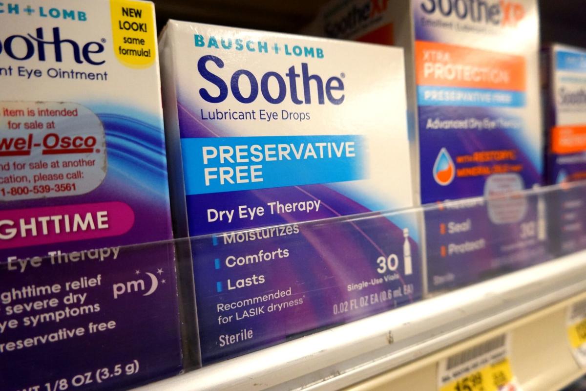 Bausch + Lomb Soars on Report That It’s Exploring a Sale