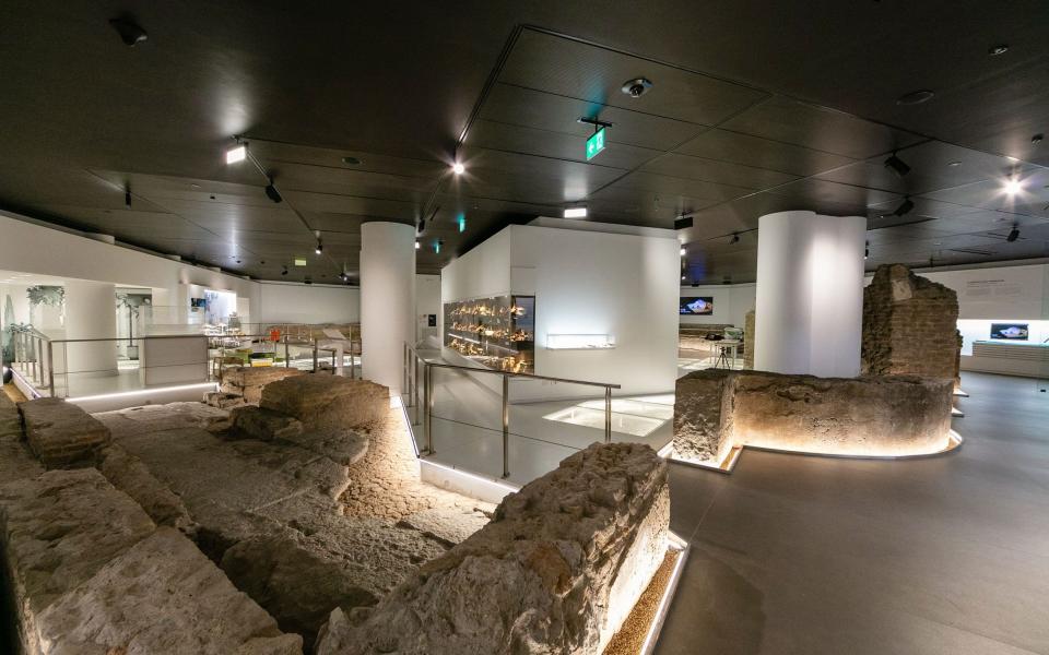 The new museum showcases hundreds of artefacts found in the remains of the imperial estate - Fabio Caricchia