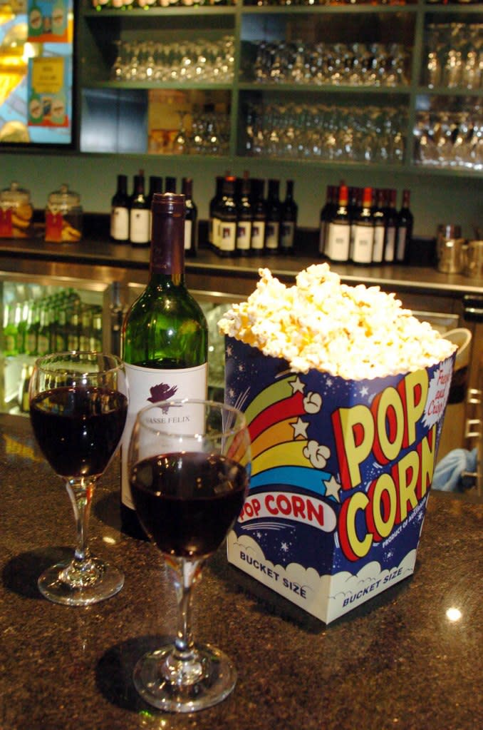 Movie theaters can apply for a license to sell booze as well as wine and beer to customers, according to the $237 billion state budget deal crafted by Gov. Kathy Hochul and the legislature. Fairfax Media via Getty Images