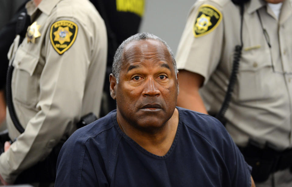 O.J. Simpson In Court