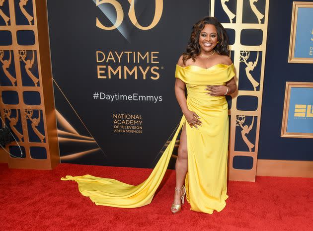 Sherri Shepherd at the 50th Daytime Emmy Awards.