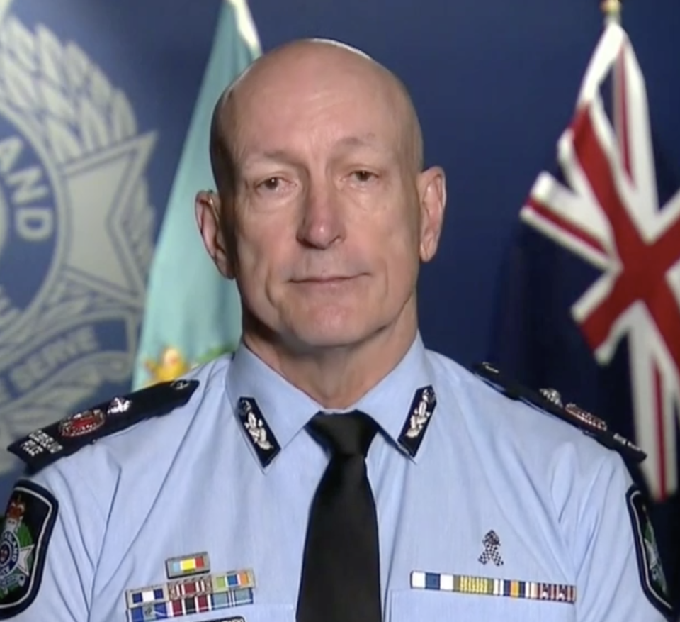 Photo shows Queensland Police Deputy Commissioner Steve Gollschewski.