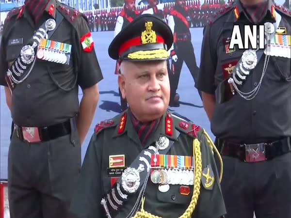 Commandant of OTA in Chennai Lt Gen MK Das (Photo/ANI)