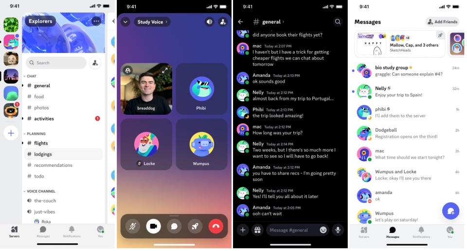 Discord overhauls its cellular app with new tabs, messaging options and extra