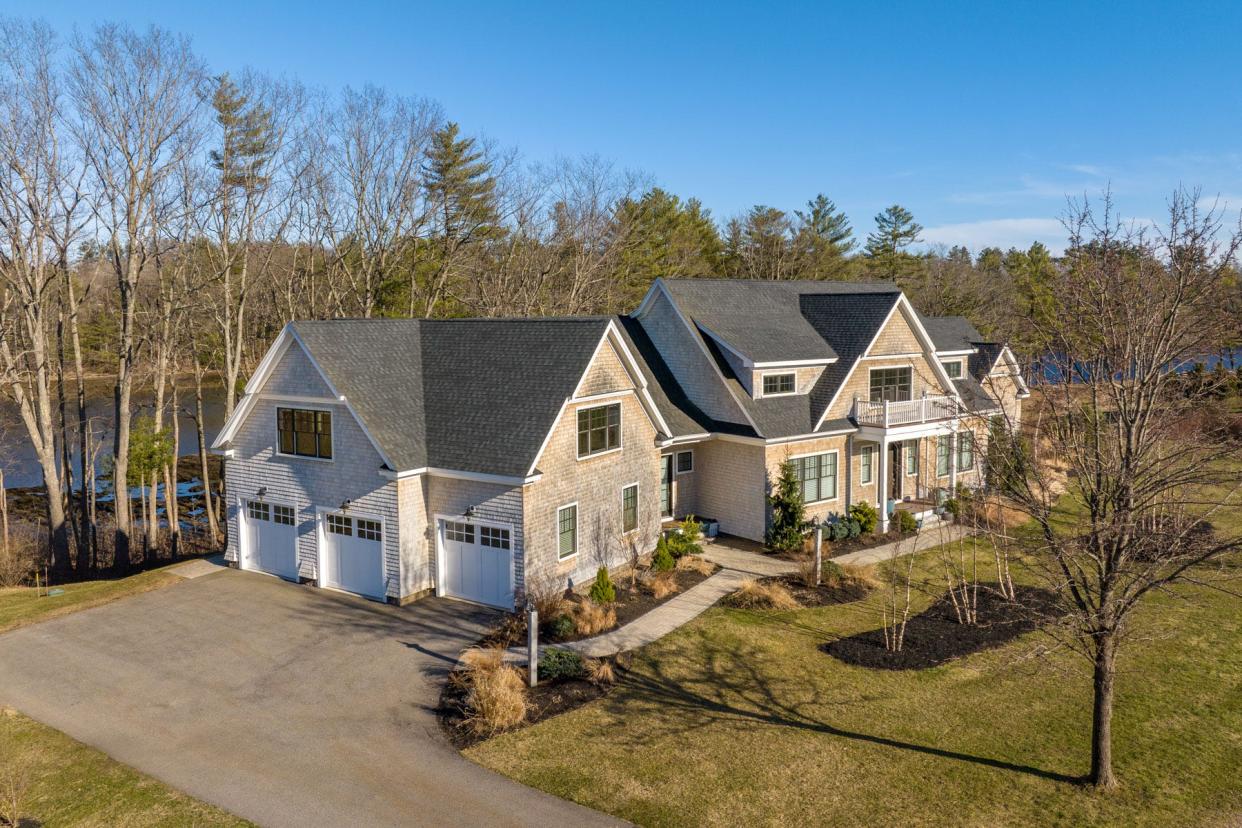 This five-bedroom, six-bathroom home at 44 Saddle Trail Drive in Dover sold for $3.75 million last April.