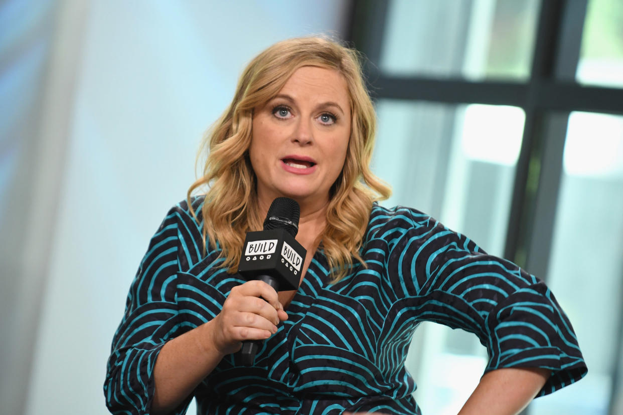 Amy Poehler has two sons. (Photo: Gary Gershoff via Getty Images)
