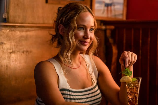 <p>Macall Polay/ Columbia Pictures</p> Jennifer Lawrence in "No Hard Feelings"