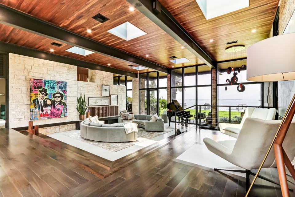 Panoramic views of the St. Johns River, along with a hip interior design scheme and a host of unique updates helped make former Jacksonville Jaguar Josh Lambo's home one of the top sales in March.