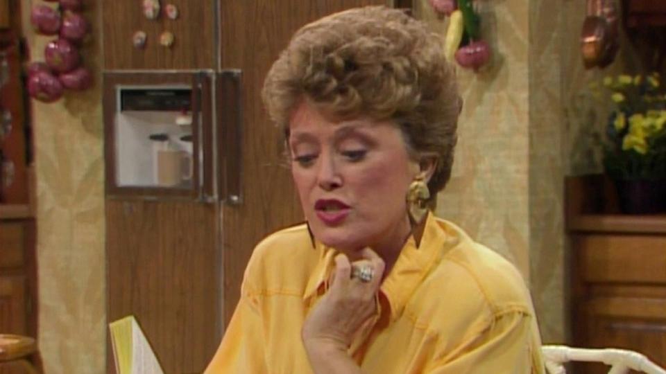 Rue McClanahan as Blanche Devereaux in The Golden Girls episode 