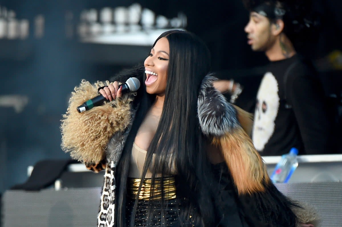 Nicki Minaj will headline Wireless Festival on Sunday (Getty Images)