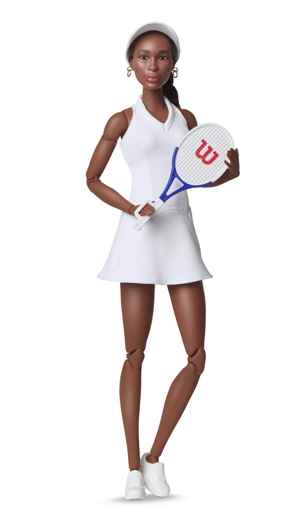 Venus Williams' one-of-a-kind Barbie doll, tennis, Wimbledon, athlete, Mattel