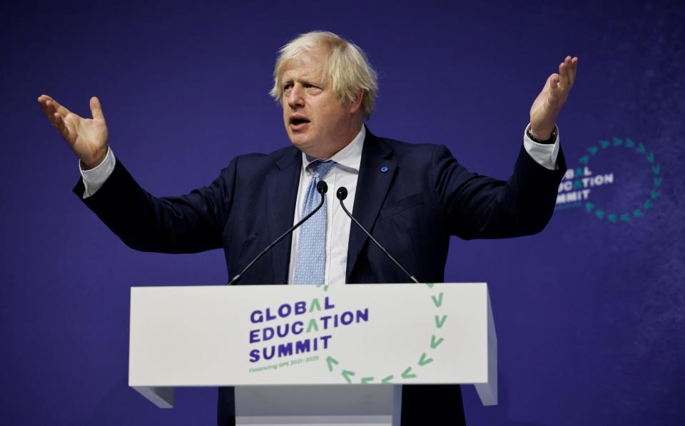 Boris Johnson hosts the Global Education Summit - WPA Pool 