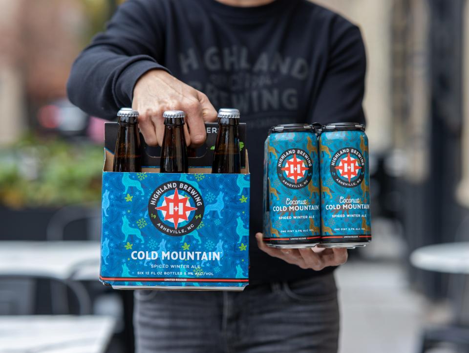 Highland Brewing Company's Cold Mountain collection will release on Nov. 15 across the Southeast.