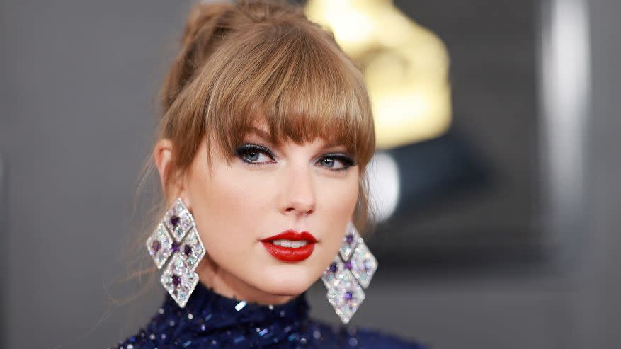 LOS ANGELES, CALIFORNIA - FEBRUARY 05: Taylor Swift attends the 65th GRAMMY Awards on February 05, 2023 in Los Angeles, California. (Photo by Matt Winkelmeyer/Getty Images for The Recording Academy)