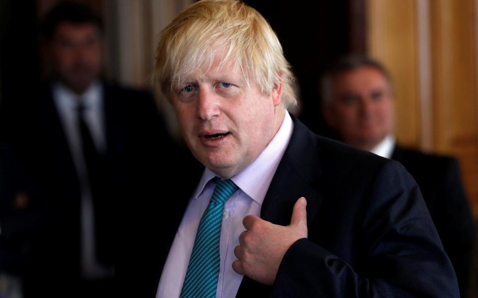 Britain's Foreign Secretary Boris Johnson - Credit: AFP/PETER NICHOLLS