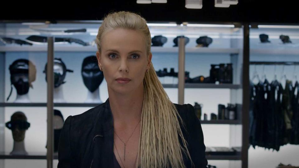 Charlize Theron as Cipher (Credit: Universal)