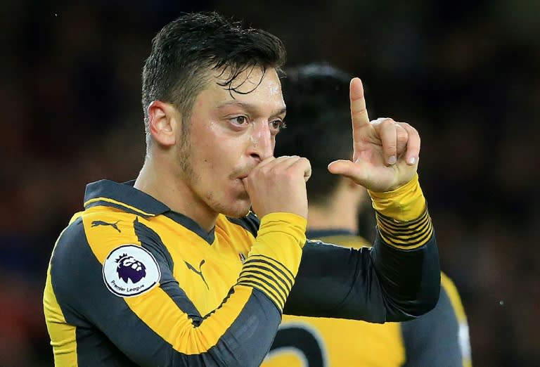 Mesut Ozil's Arsenal contract is due to expire in 2018 and he is yet to sign a new deal