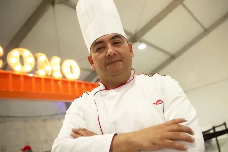 El chef ejecutivo de los Juegos Panamericanos, Claudio Pérez Mayorga, es chileno pero está radicado en Barranquilla, Colombia