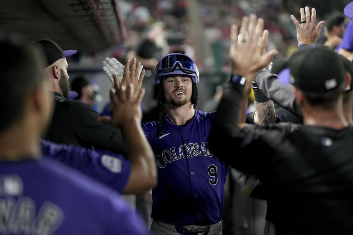 Brenton Doyle wraps up impressive July with go-ahead homer in 8th as Rockies beat Angels 2-1