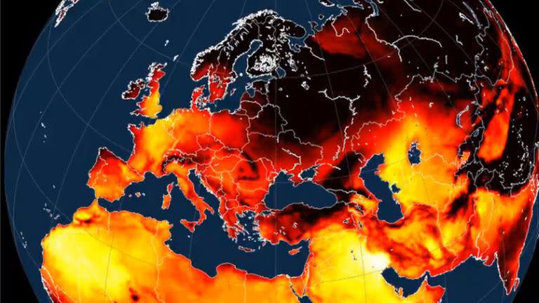 Una ola de calor sin precedentes afecta gran parte del oeste de Europa.