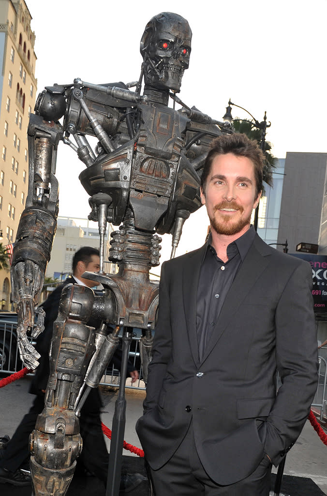 Terminator Salvation LA Premiere 2009 Christian Bale