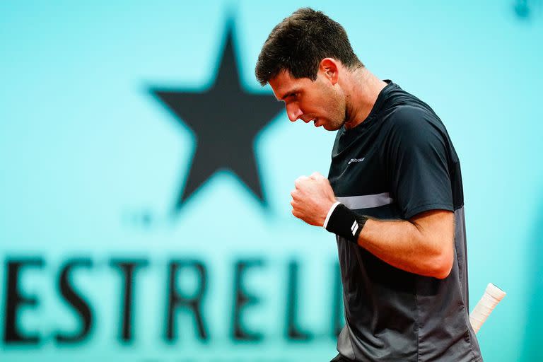 Federico Delbonis venció a Pablo Carreño por 3-6, 6-4, 6-3 en el Mutua Madrid Open.