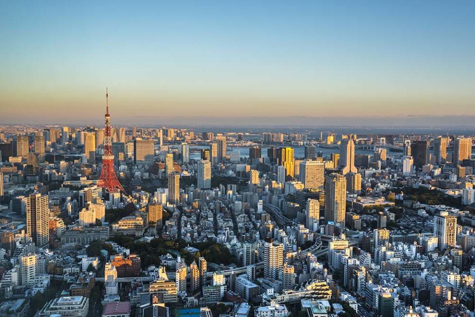 東京城市景觀（Image Source : Getty Creative/iStockphoto）