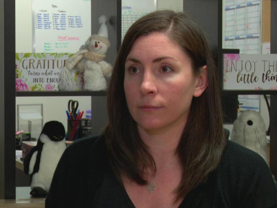 Bree Denning, a senior adviser on problematic substance use for the health department and former executive director of the Yellowknife Women's Society, led much of the alcohol strategy's development.  (Chantal Dubuc/CBC - image credit)