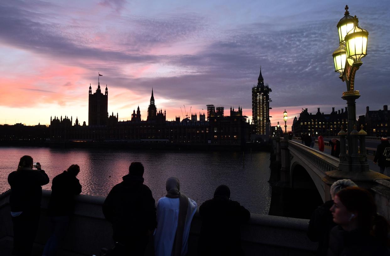 <p>Sadiq Khan, the London mayor, said it was ‘the right decision’, with infections ‘gradually falling’</p> (AFP via Getty Images)