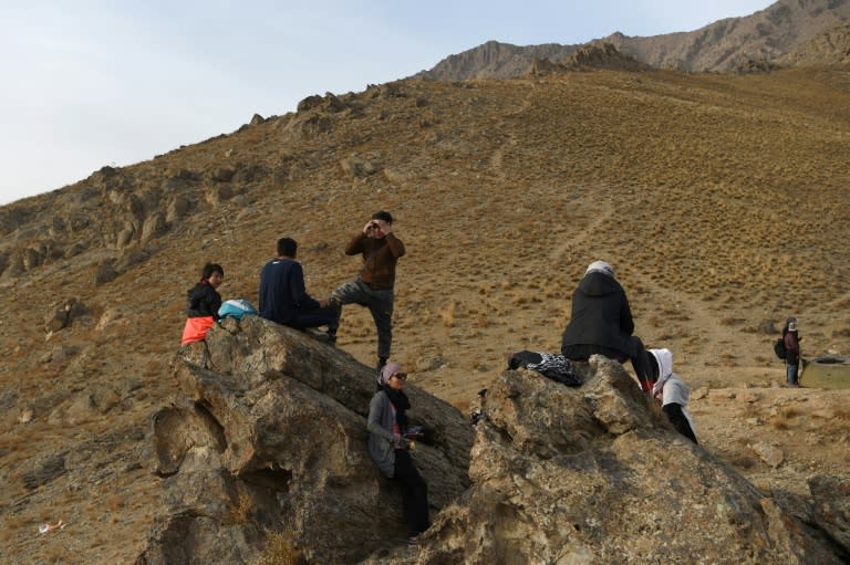 On a recent hike in the mountains, they cheerfully walked or ran as they listened to music, sang, chatted and took selfies