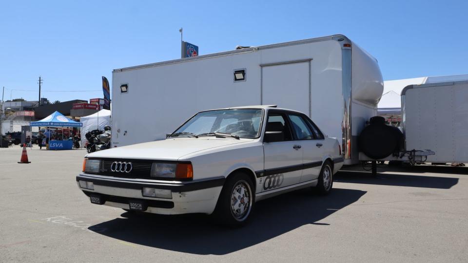 rolex monterey motorsports reunion 2023 white audi