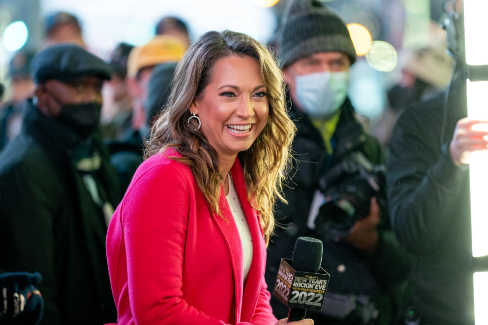 Ginger Zee claps back at a critic of her gray hair. (Photo: Roy Rochlin/Getty Images).