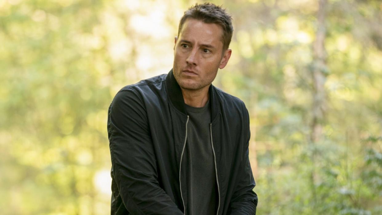  Justin Hartley on Tracker. 