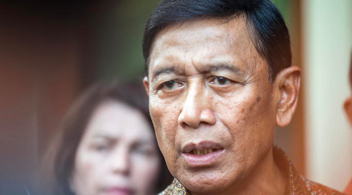 Indonesian Coordinating Minister for Political, Legal, and Security Affairs, Wiranto. Photo: AAP