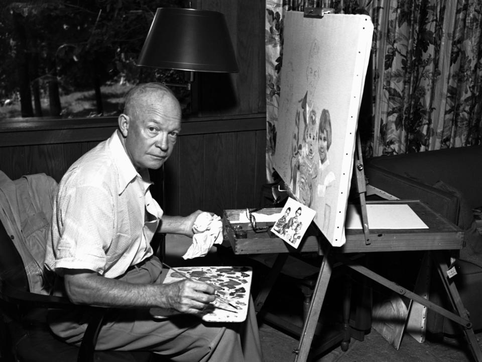 dwight eisenhower painting