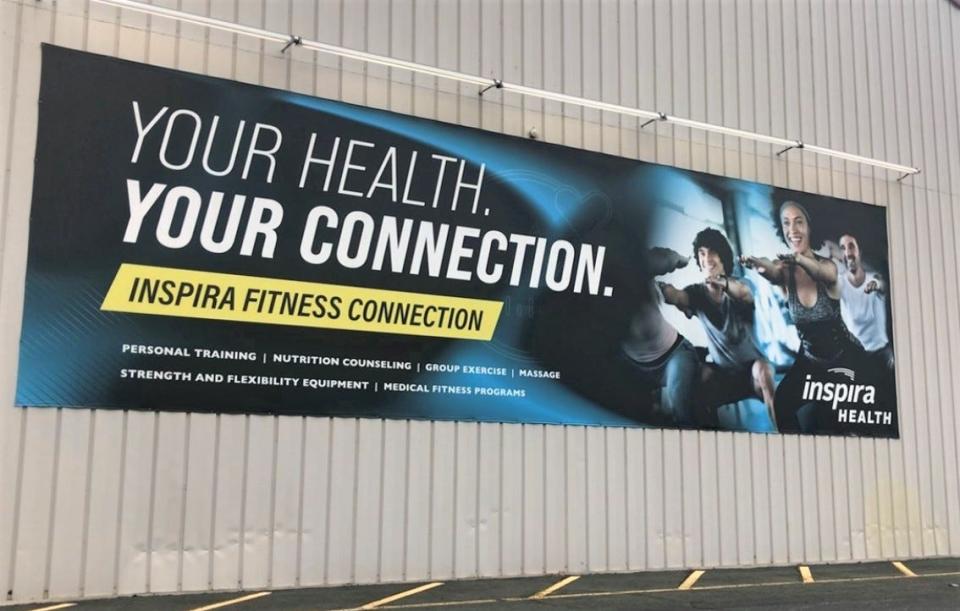 Inspira Health Fitness Connection building at 1430 West Sherman Avenue in Vineland. PHOTO: May 9, 2024.