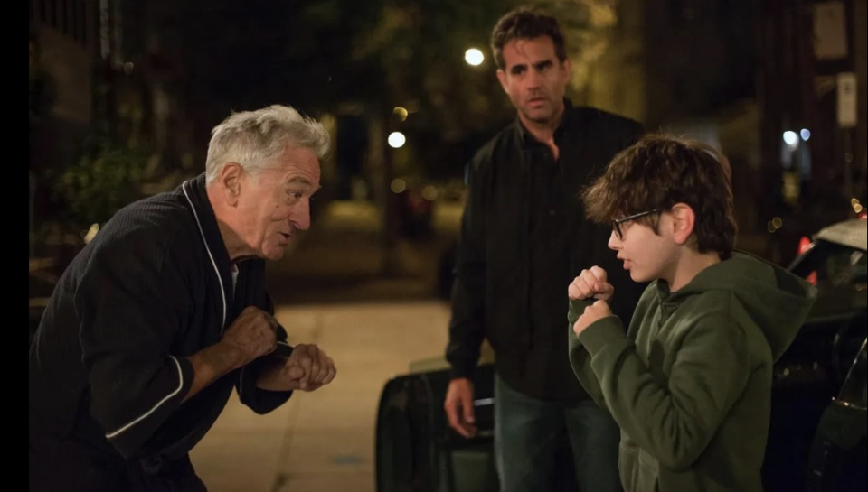 From left: Robert De Niro, Bobby Cannavale and William Fitzgerald in ‘Ezra’
