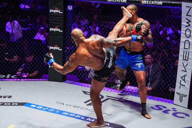 PFL vs. Bellator: Champions results: Renan Ferreira sparks Ryan Bader in 21  seconds, calls out Francis Ngannou - Yahoo Sports